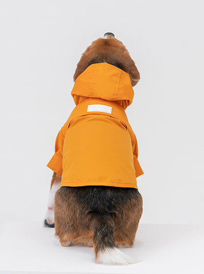 Tribeca adjustable velcro raincoat - Sunflower