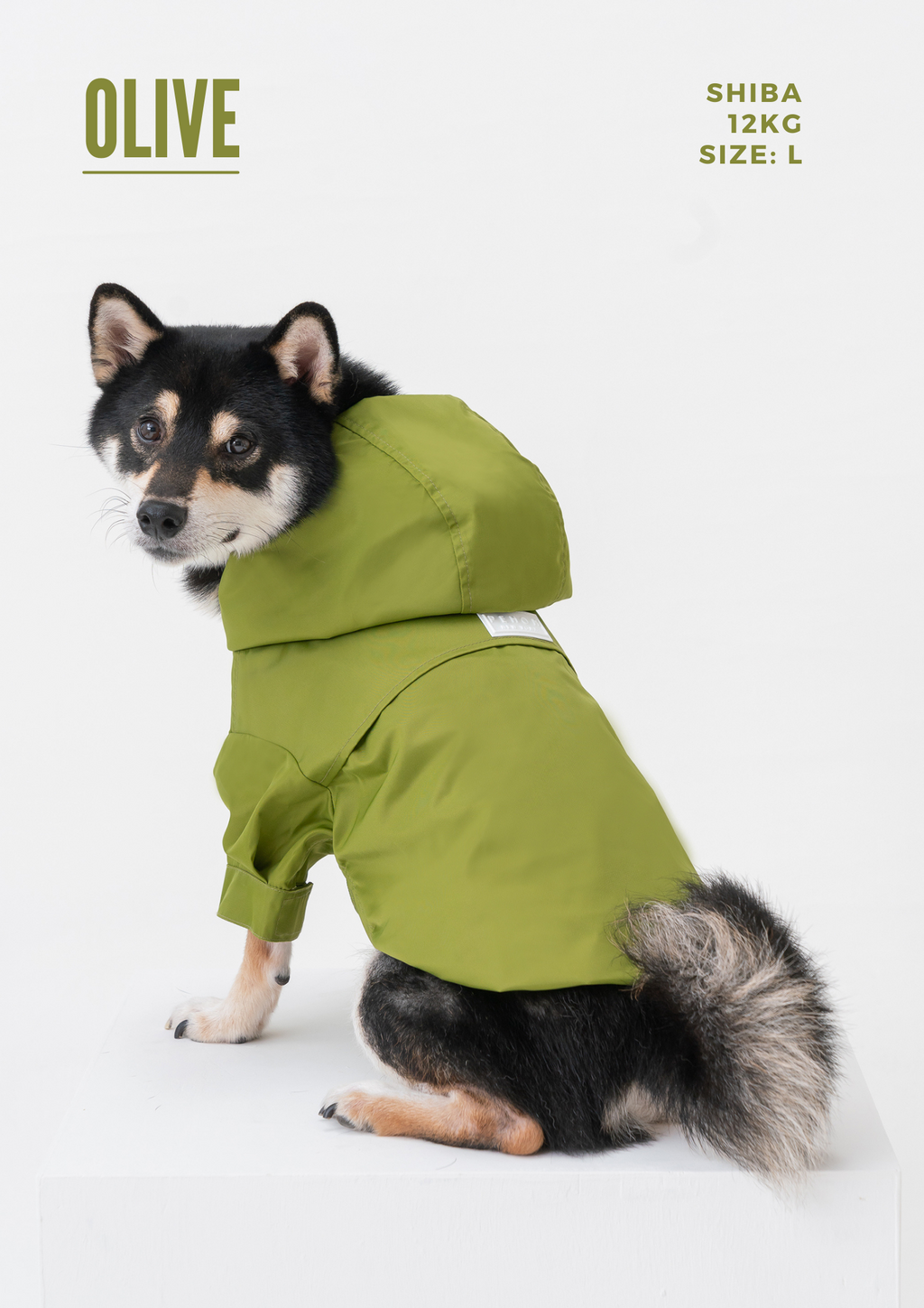 Tribeca adjustable velcro raincoat - Sunflower